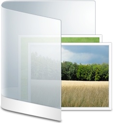 Folder White Picture 