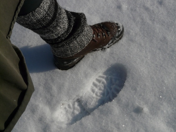 foot footprint step
