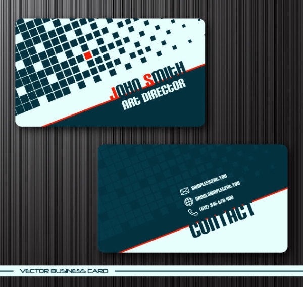 foreign business card templates vector 