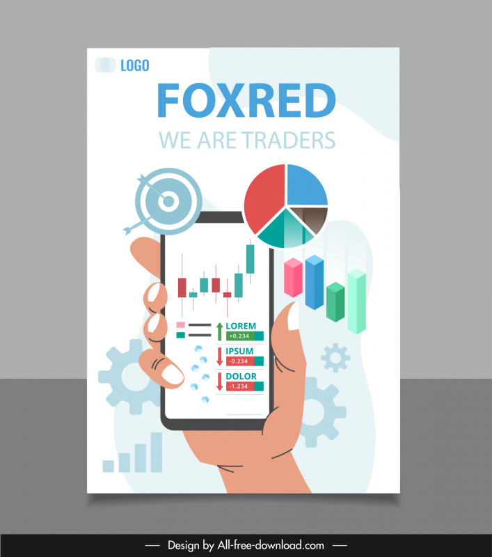 forex trading banner online business elements decor