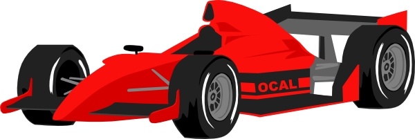 Formula One Car clip art
