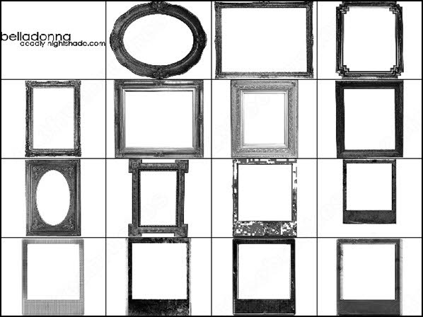 Frames And Polaroid Brush Photoshop Brushes In Photoshop Brushes Abr Abr Format Format For Free Download 575 kb