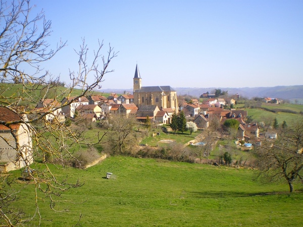 france landscape village 