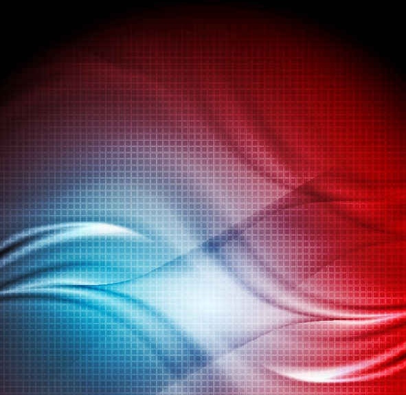Free Abstract Red Blue Vector Background