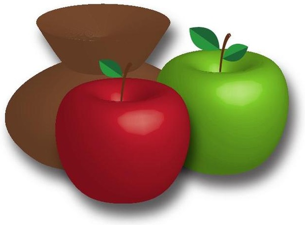 free apple food fruit vector graphics