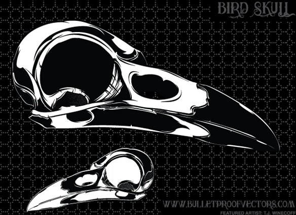 Free Bird Skull