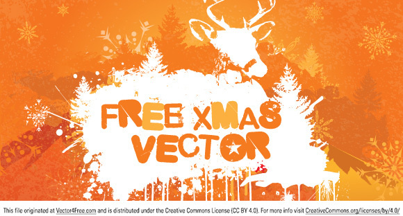 free christmas vector pack