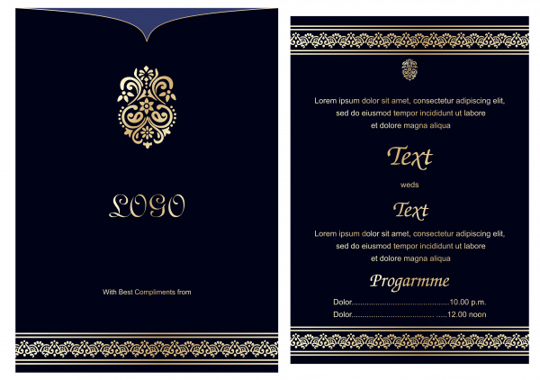 free creative wedding cards design 