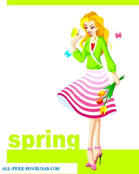 free fashion vector 406 