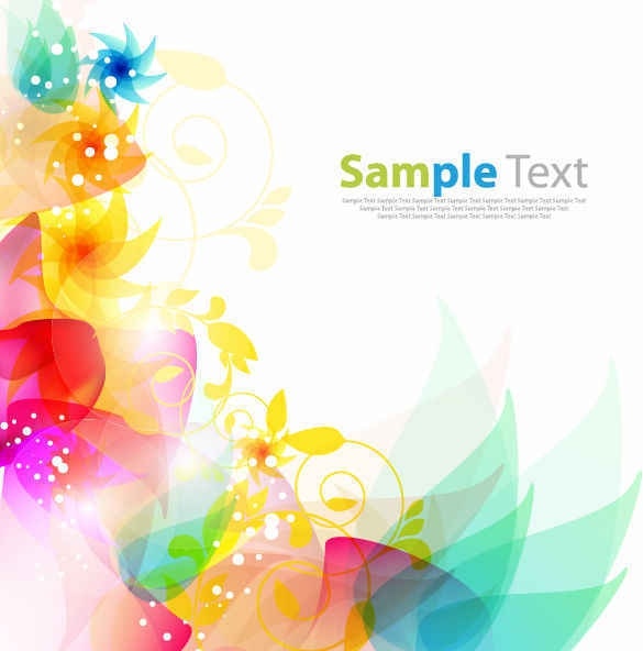 Free Floral Abstract Background