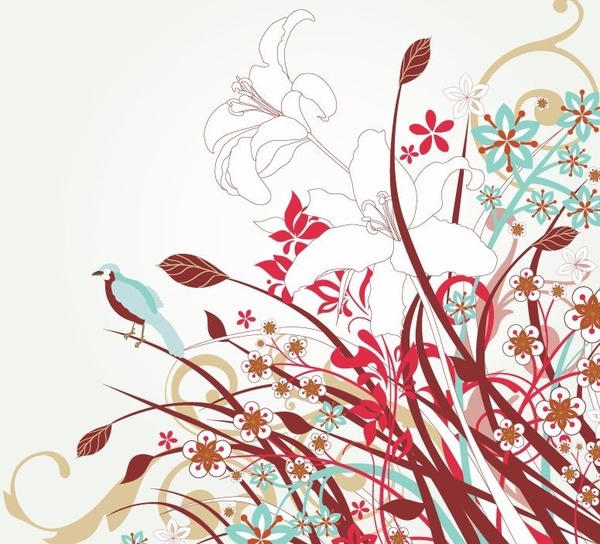 Free Floral Vector Art