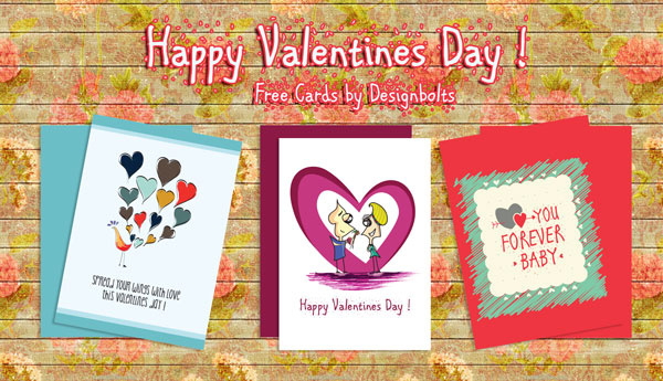 free happy valentine day card designs