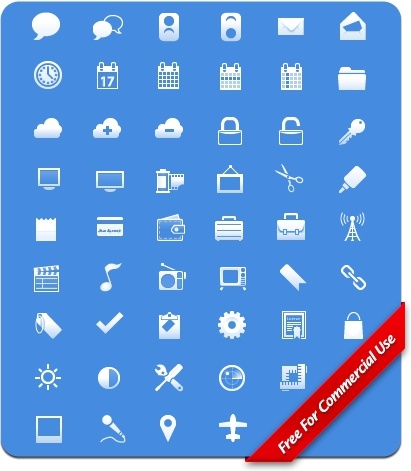 Free iPhone Toolbar Icons icons pack
