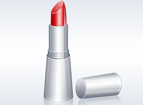 Free Lipstick Illustration PSD Icon 