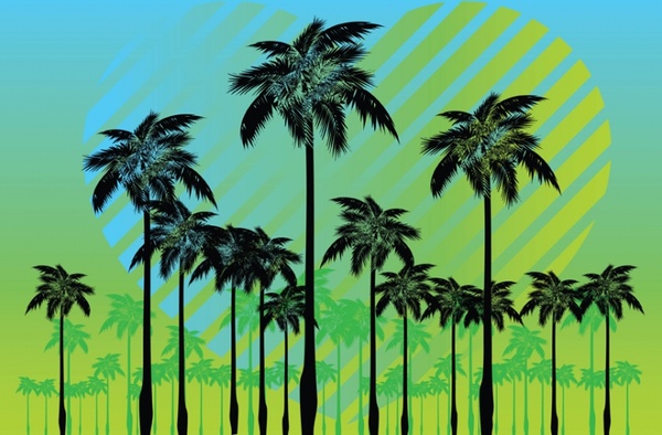 Free Palm Tree Vectors