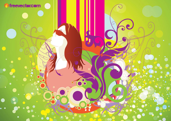 free spring vector graphics