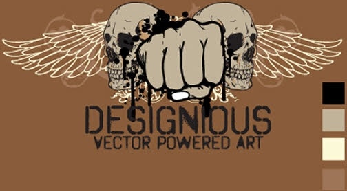 Free t-shirt-design vector 
