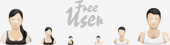 Free User Icons icons pack 
