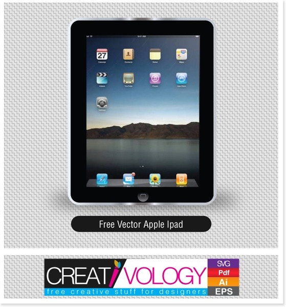 Free Vector Apple Ipad  