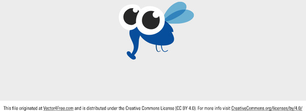 free vector cute insect character
