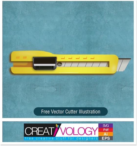 Free Vector Cutter Illustration  