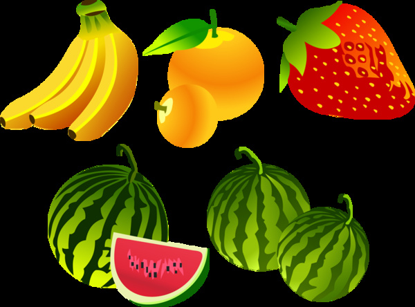 free vector fruit icons