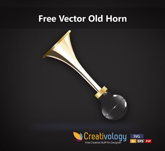 Free Vector Old Horn 