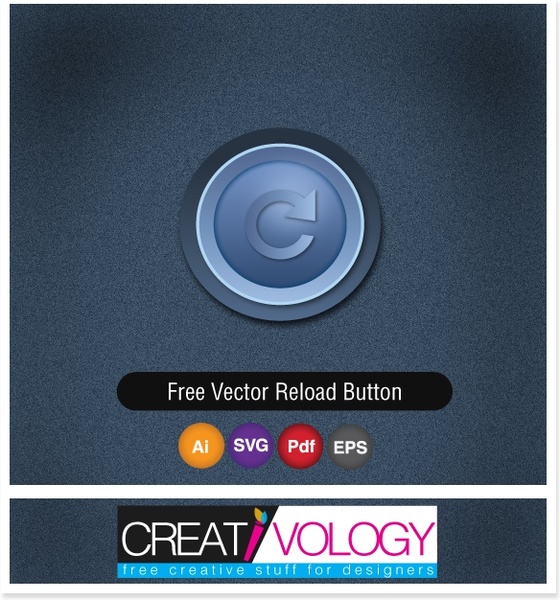 Free Vector Reload Button 