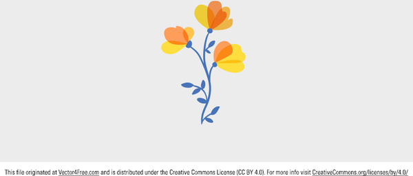 free vector spring bouquet