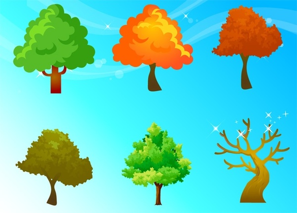 Free Vector Trees 