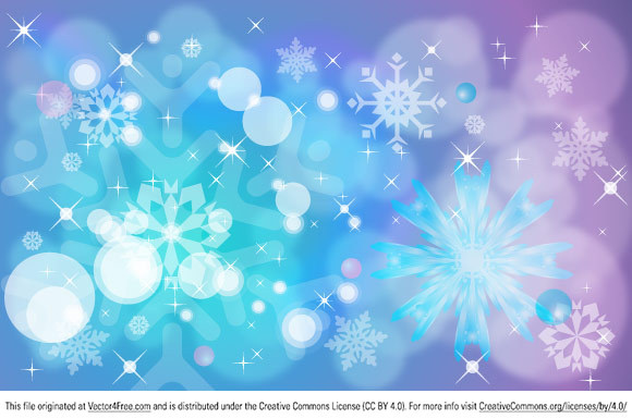 free vector winter background