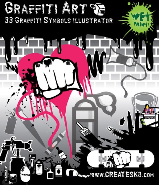 Free Vectors - Graffiti and Other Art