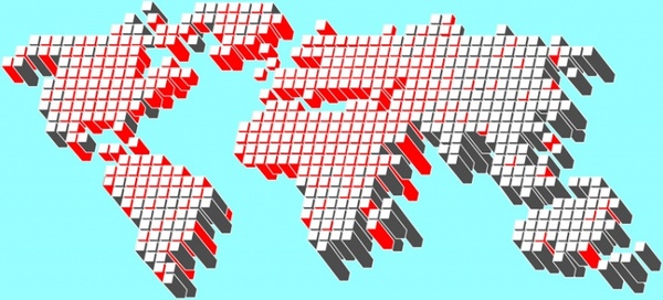Free World Map Vector