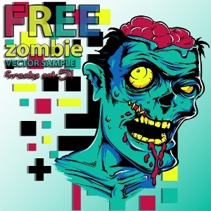 Free Zombie Vector Sample