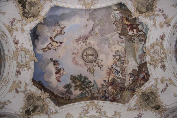 fresco baroque church
