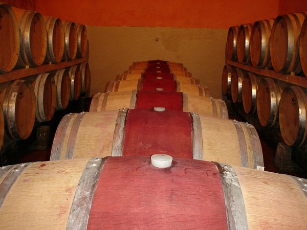 frescobaldi castelgiocondo wine cellar