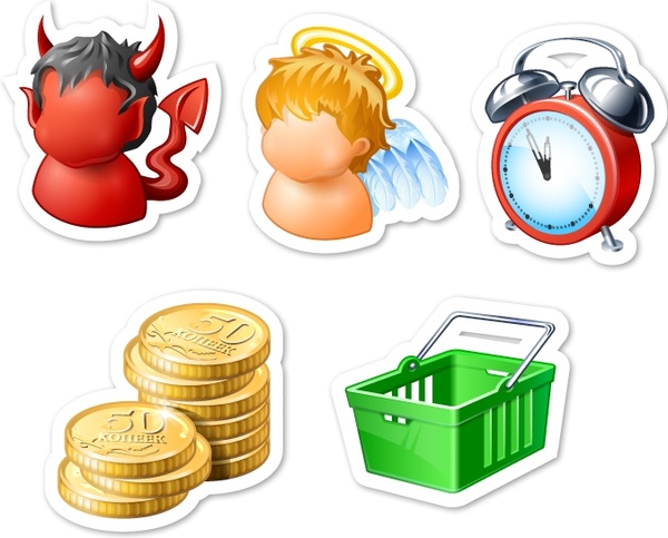Fridge Magnets Icons icons pack