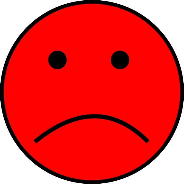 Frowny Face clip art 