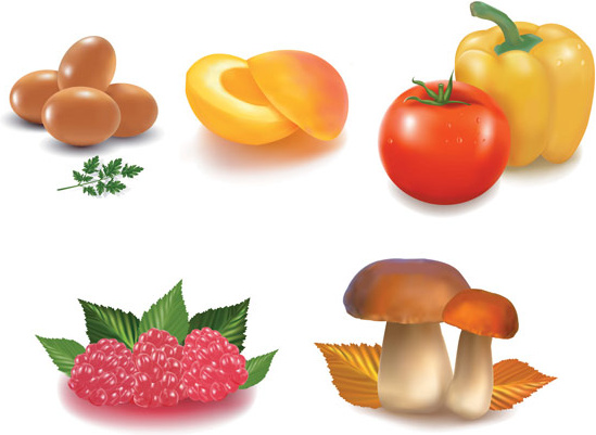 fruit food vector graphics