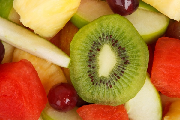 fruit salad background