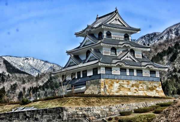 fujihashi castle japan historic 
