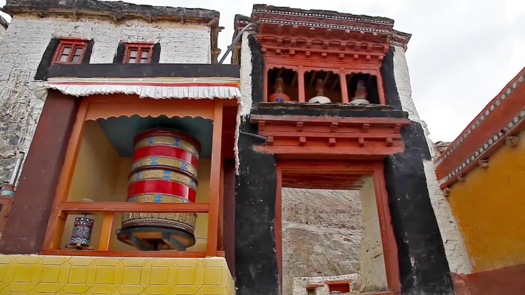 full view of tibet religion monastery