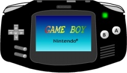 Gameboy Advance black