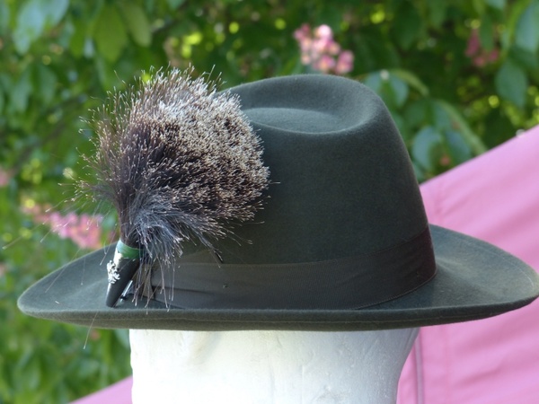 gamsbart costume hat decoration