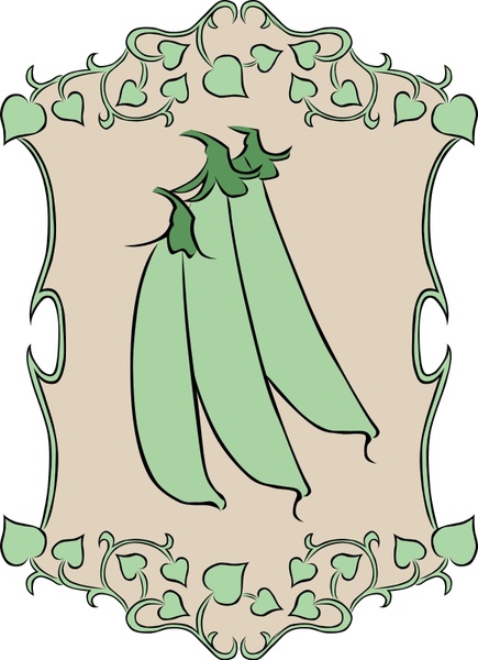 Garden Sign Peas