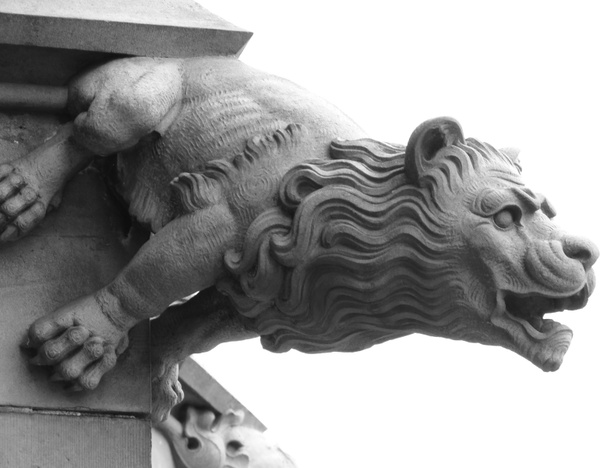 gargoyle lion mythical creatures