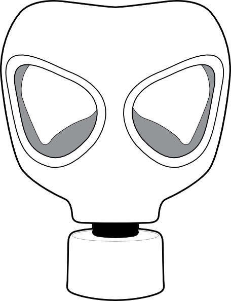 Gas Mask clip art