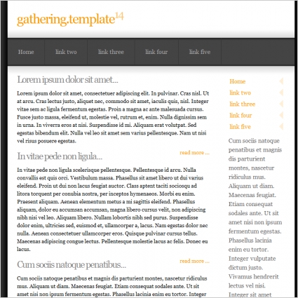Gathering 14 Template