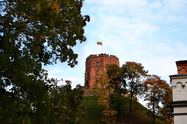 gediminas castle in vilnius