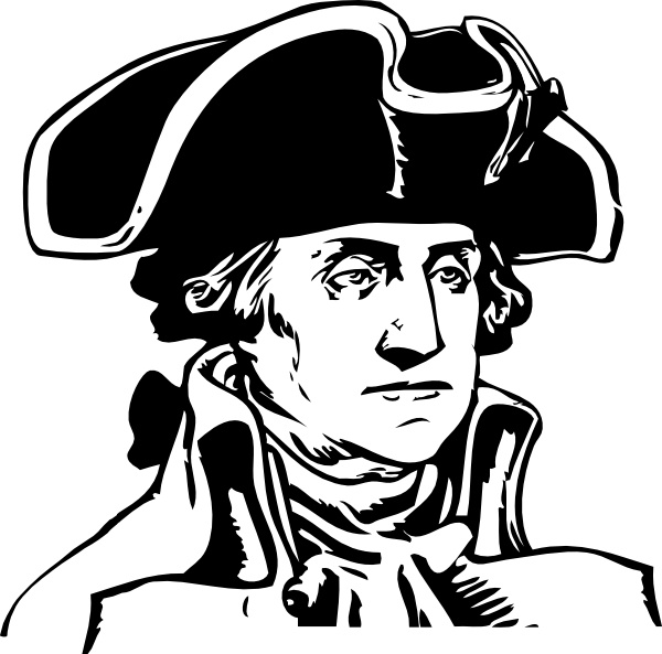 George Washington clip art 